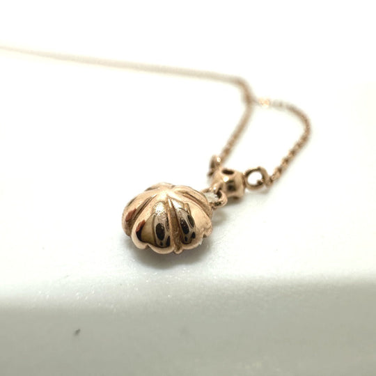 VANDOME Necklace K10 gold K10 1P zirconia Women Used Authentic