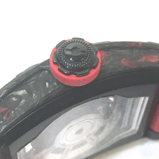 CVSTOS Watches Mechanical Automatic CVT-JET2-SL-RED FGDC carbon black skeleton Challenge Jetliner II black dial mens Used Authentic