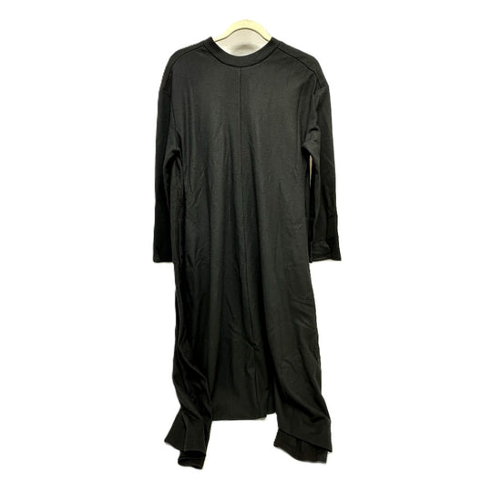 LE CIEL LEU one piece 20A65620 wool black V-neck, 3/4 length Women 36 Used Authentic