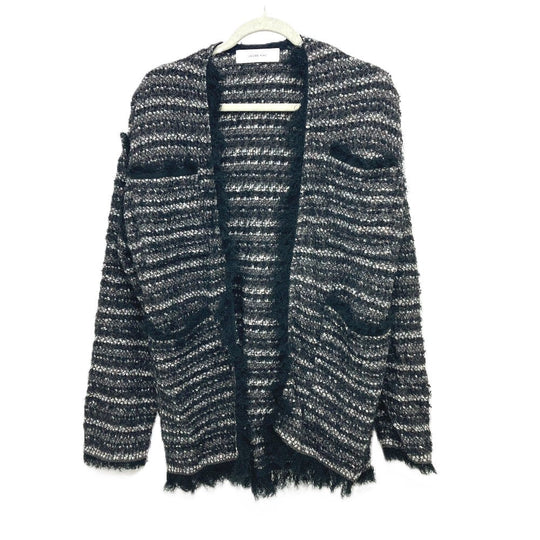 LE CIEL LEU setup 25‚r61413  25‚r61414 cotton black tweed Women 36 Used Authentic