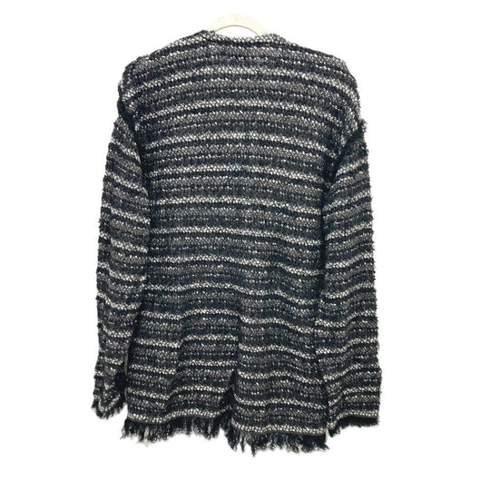 LE CIEL LEU setup 25‚r61413  25‚r61414 cotton black tweed Women 36 Used Authentic
