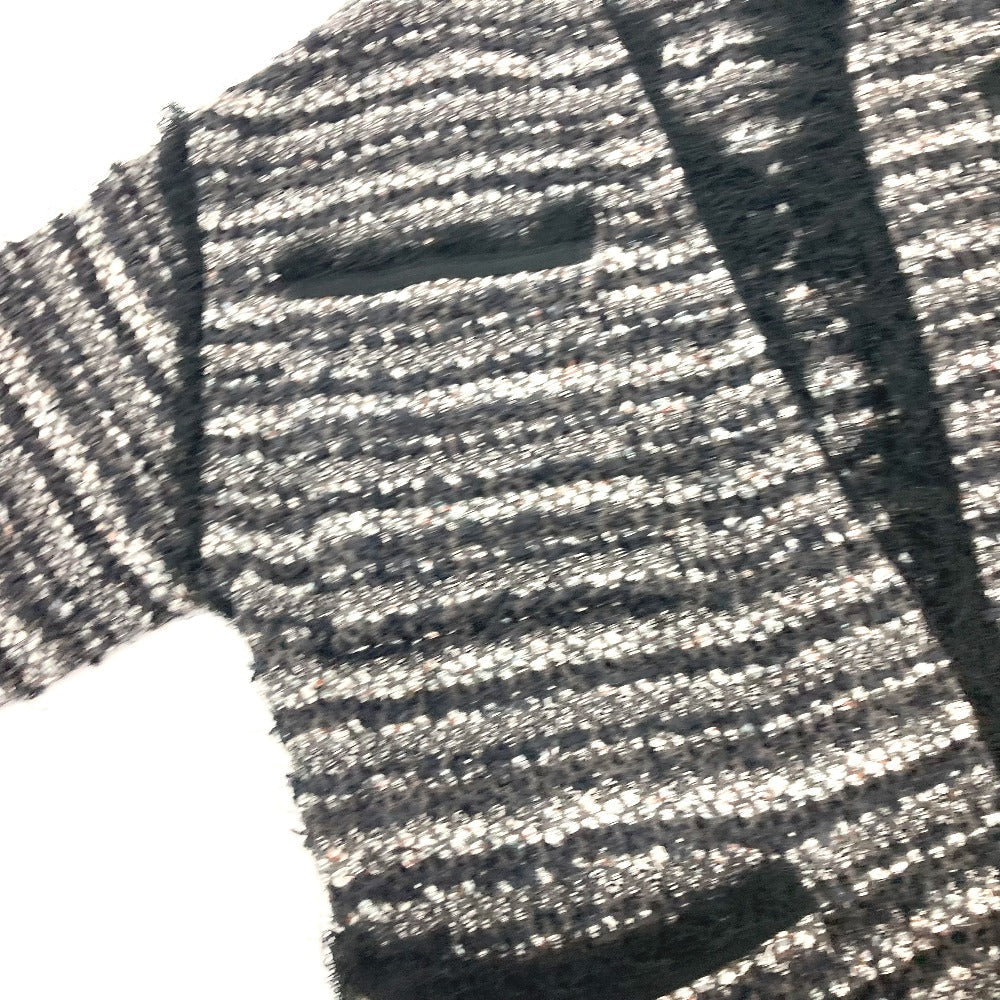 LE CIEL LEU setup 25‚r61413  25‚r61414 cotton black tweed Women 36 Used Authentic