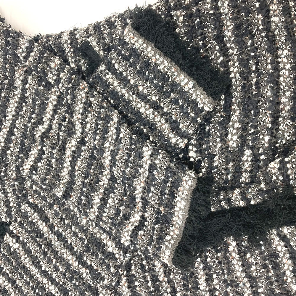 LE CIEL LEU setup 25‚r61413  25‚r61414 cotton black tweed Women 36 Used Authentic