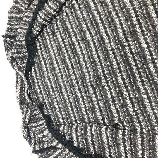 LE CIEL LEU setup 25‚r61413  25‚r61414 cotton black tweed Women 36 Used Authentic