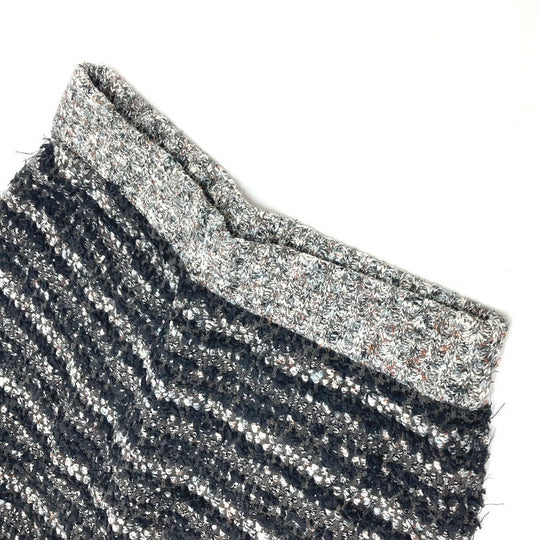 LE CIEL LEU setup 25‚r61413  25‚r61414 cotton black tweed Women 36 Used Authentic