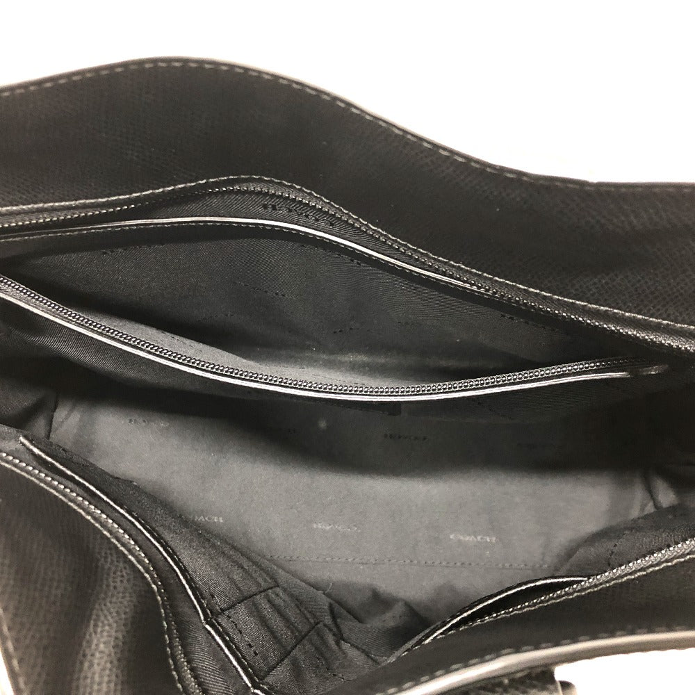 COACH Tote Bag 72114G   leather black Mercedes benz metropolitan mens Used Authentic