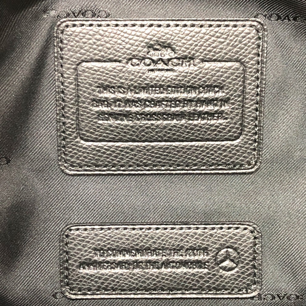 COACH Tote Bag 72114G   leather black Mercedes benz metropolitan mens Used Authentic