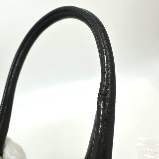 PRADA Handbag Nylon / leather black Evening bear Women Used Authentic