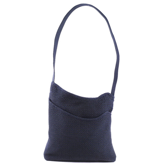 HERMES Shoulder Bag canvas Blue Sac Depansage unisex(Unisex) Used Authentic