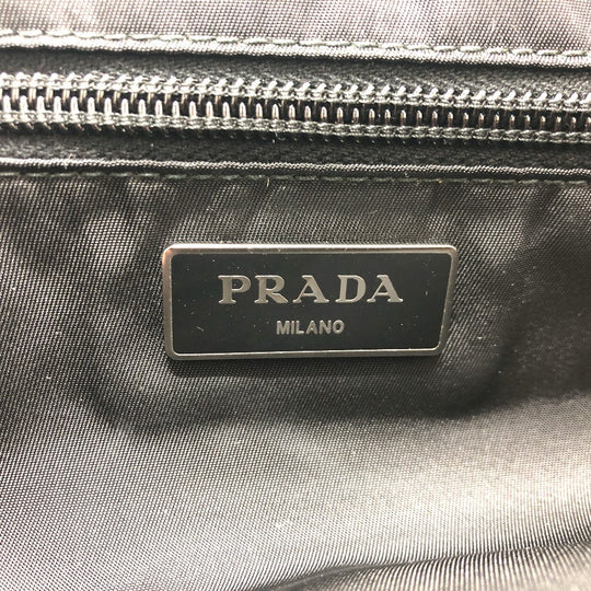 PRADA Sling bag 2VH991 Nylon blue Triangle logo camouflage