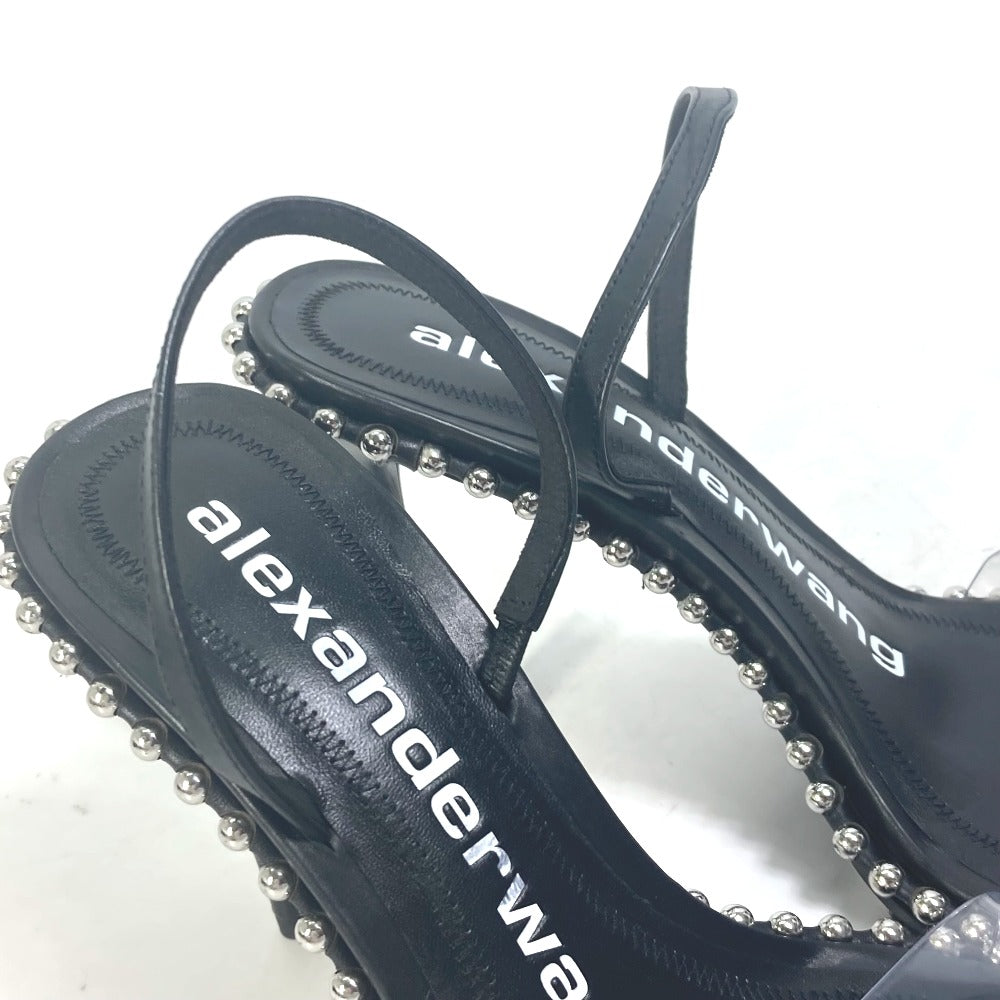 Alexander Wang Sandals 3037S0000M leather black shoes Nova Women 36 Used Authentic