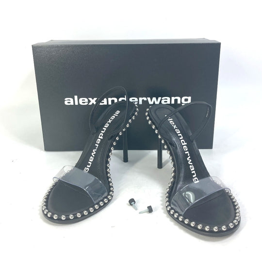 Alexander Wang Sandals 3037S0000M leather black shoes Nova Women 36 Used Authentic