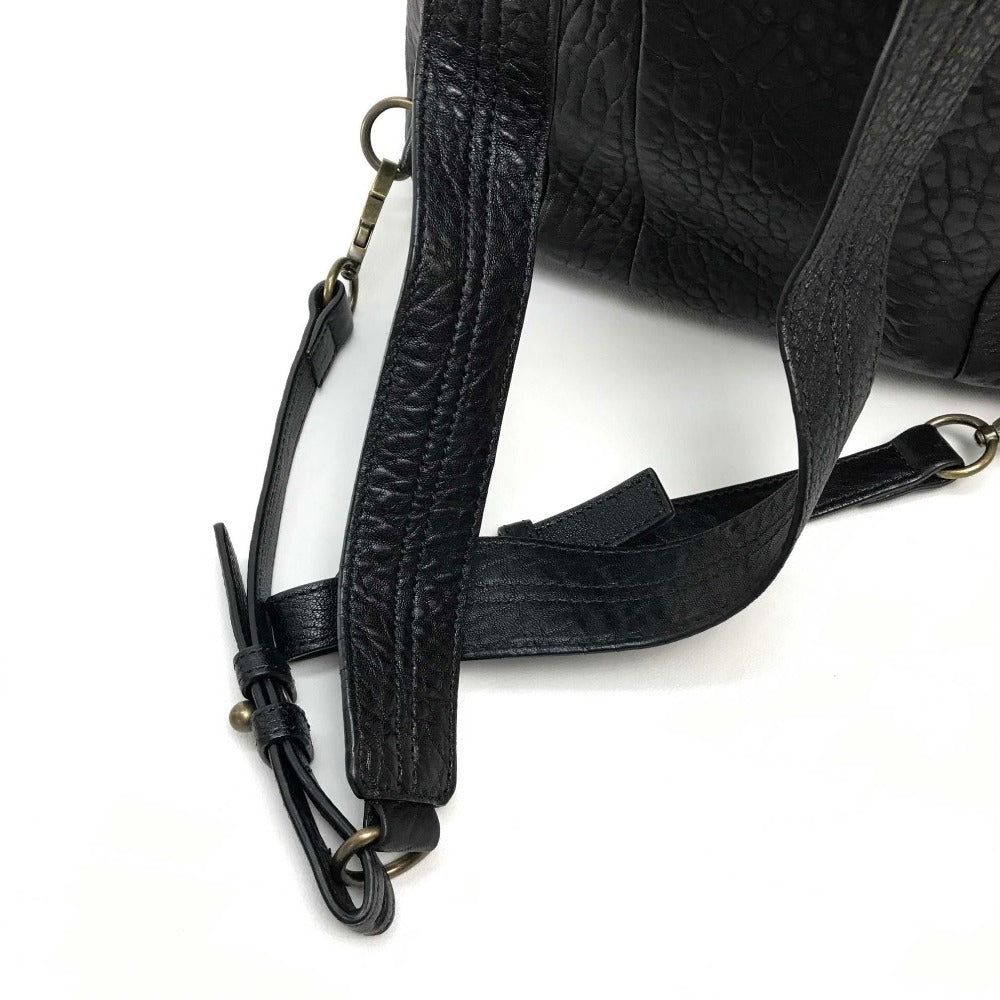Alexander Wang Backpack 204113 leather black Dumbo backpack Women Used Authentic