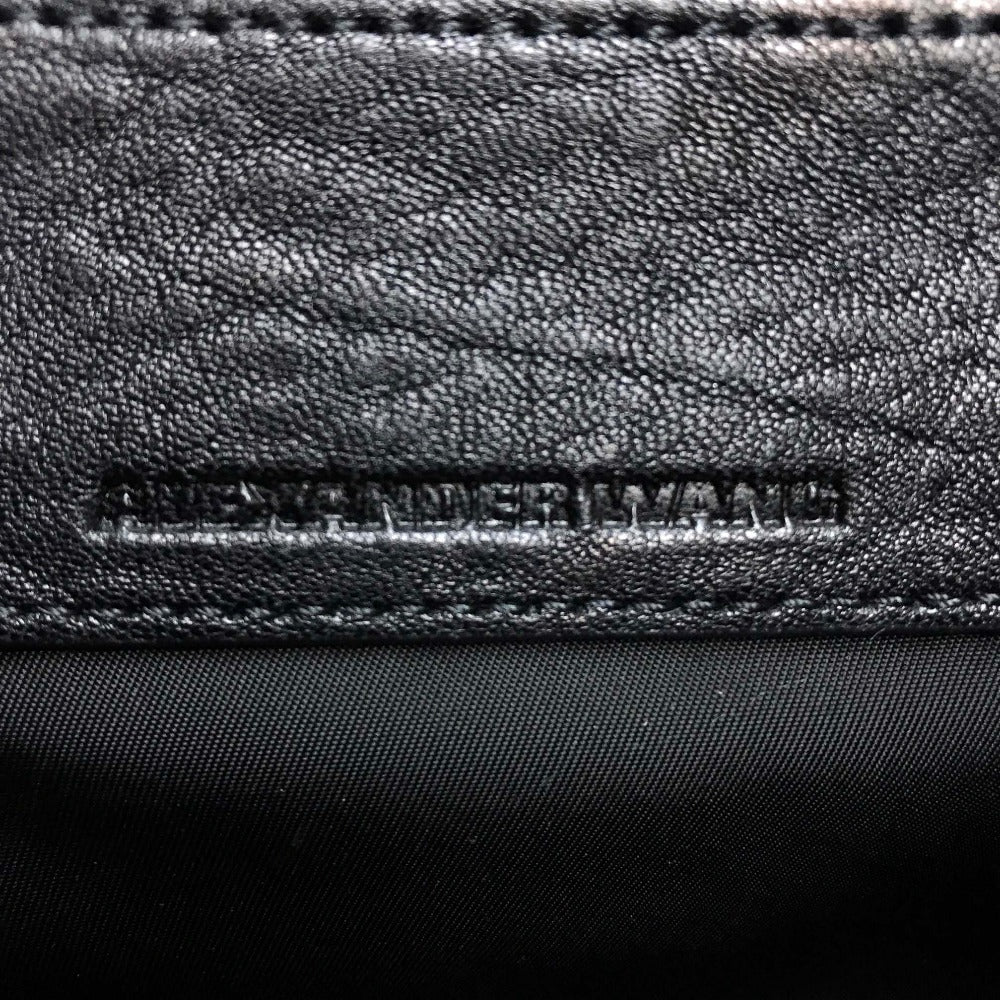 Alexander Wang Backpack 204113 leather black Dumbo backpack Women Used Authentic