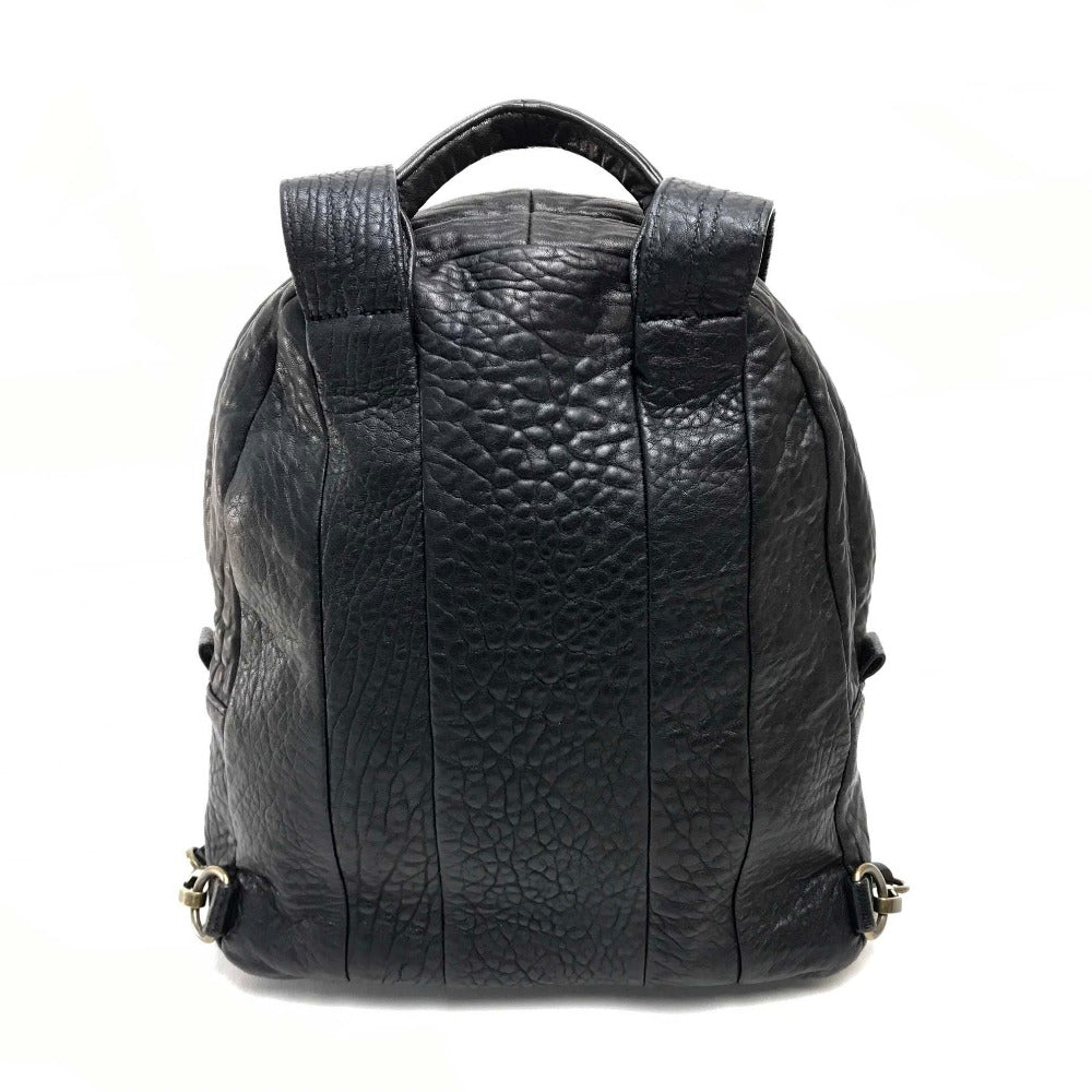 Alexander Wang Backpack 204113 leather black Dumbo backpack Women Used Authentic