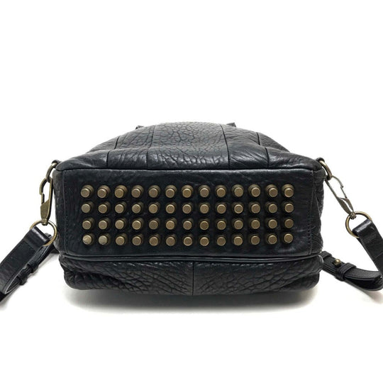 Alexander Wang Backpack 204113 leather black Dumbo backpack Women Used Authentic