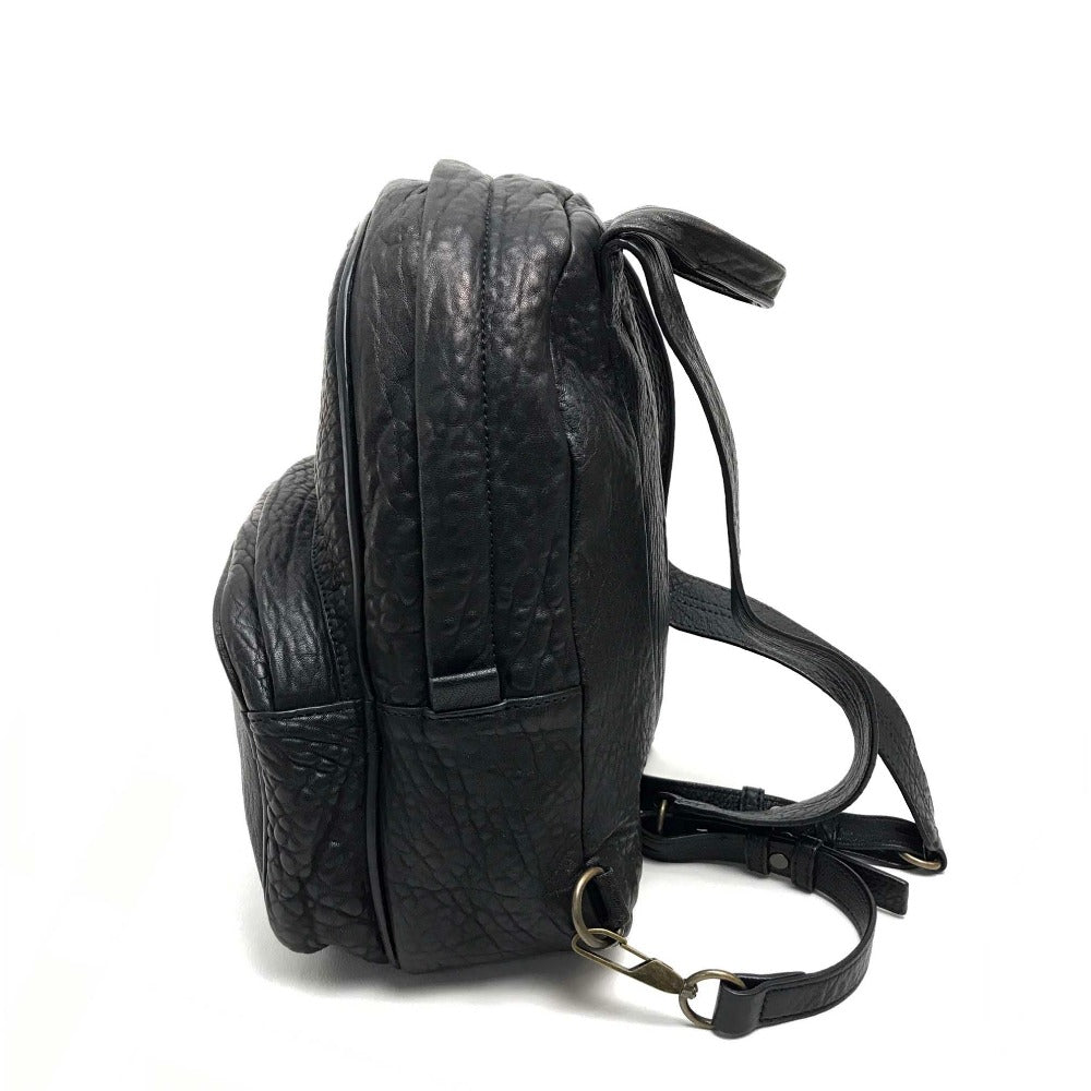 Alexander Wang Backpack 204113 leather black Dumbo backpack Women Used Authentic