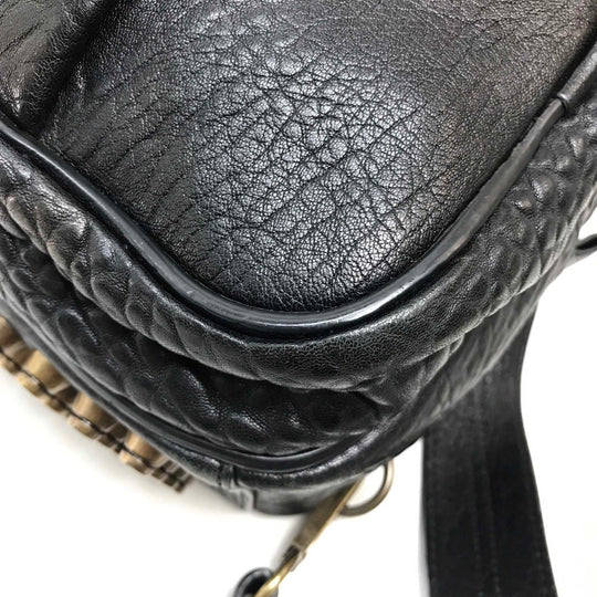 Alexander Wang Backpack 204113 leather black Dumbo backpack Women Used Authentic