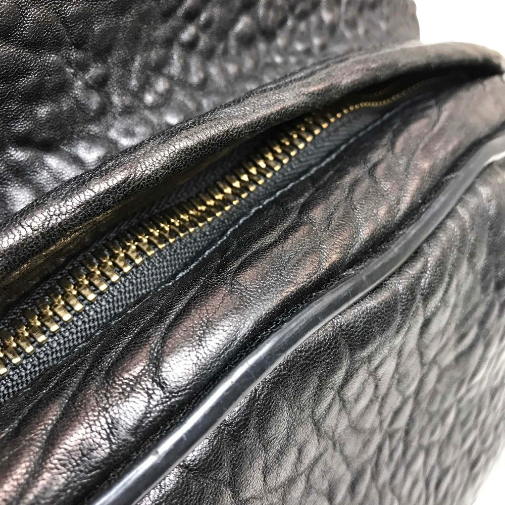 Alexander Wang Backpack 204113 leather black Dumbo backpack Women Used Authentic