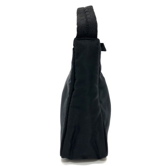 PRADA Handbag MV515 Nylon black Triangular plate
