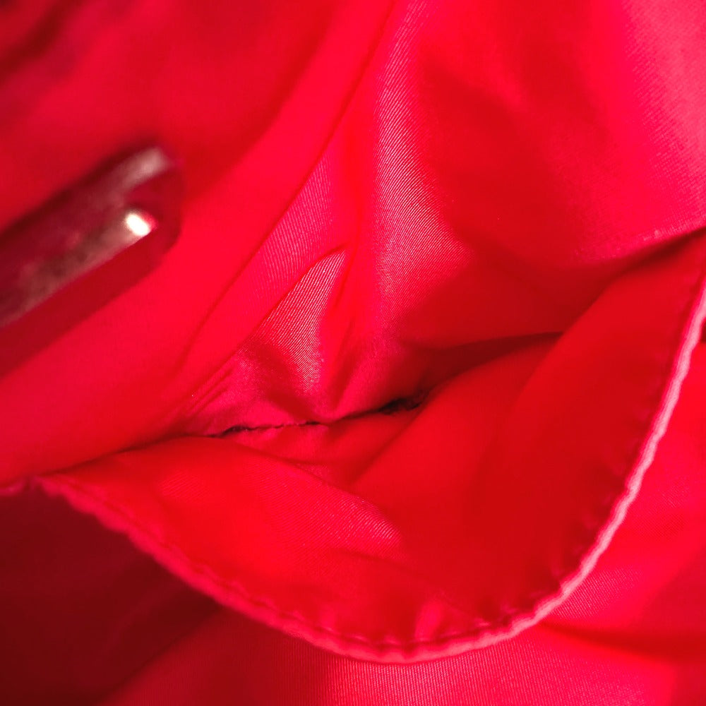 PRADA Tote Bag 2VG082 Nylon Red Re-Nylon padding