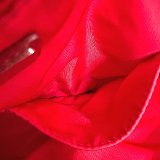 PRADA Tote Bag 2VG082 Nylon Red Re-Nylon padding