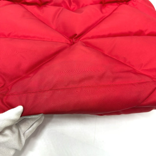 PRADA Tote Bag 2VG082 Nylon Red Re-Nylon padding
