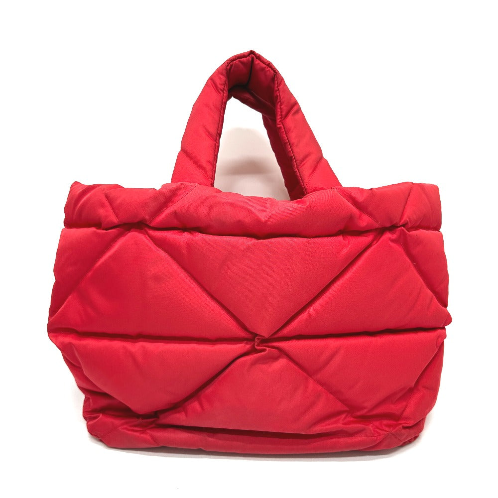 PRADA Tote Bag 2VG082 Nylon Red Re-Nylon padding