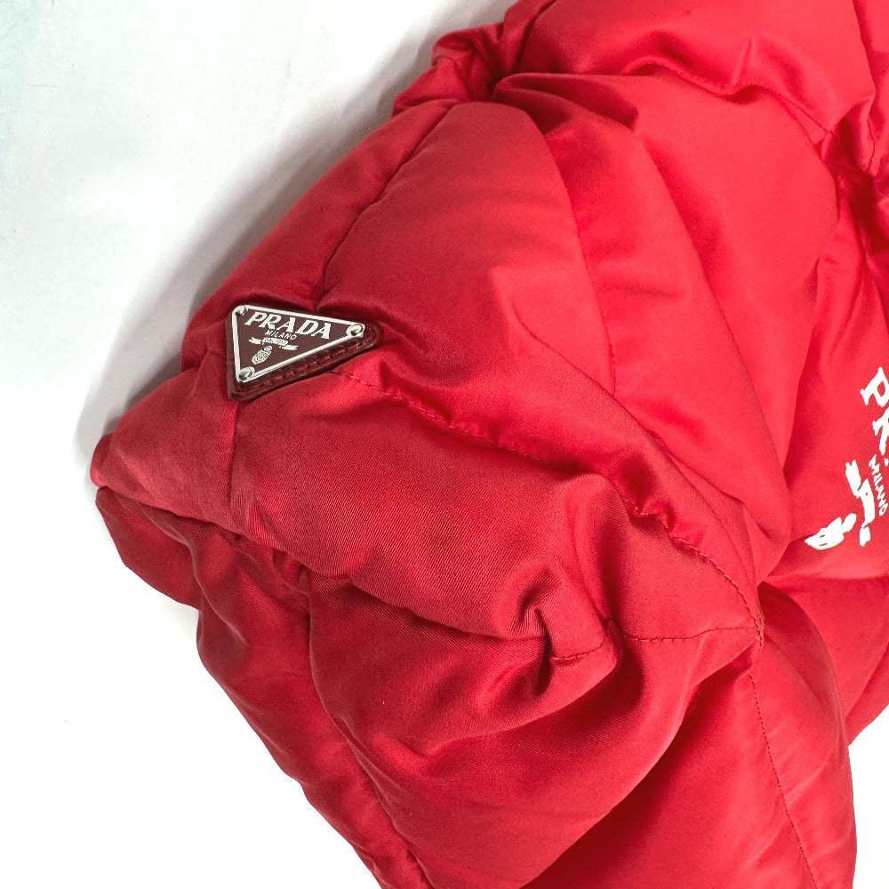 PRADA Tote Bag 2VG082 Nylon Red Re-Nylon padding