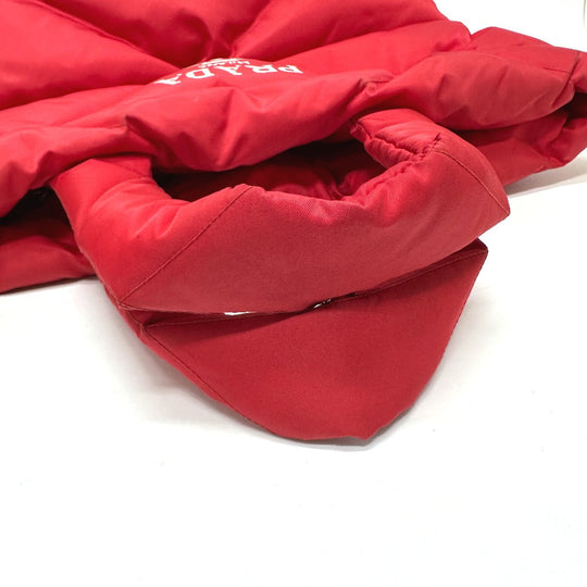 PRADA Tote Bag 2VG082 Nylon Red Re-Nylon padding