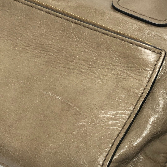 PRADA Tote Bag BN2626 leather Brown logo