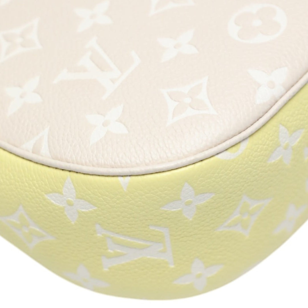 LOUIS VUITTON Pouch M46113 Monogram Empreinte , Leather pink Pochette Accessoires Ann Platt Bagatelle NM Women Used Authentic