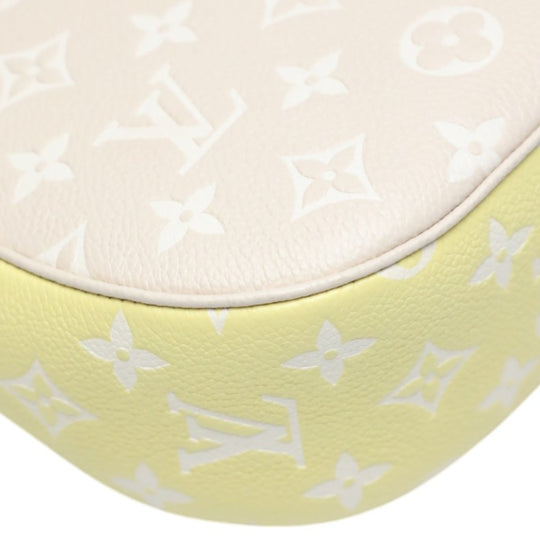 LOUIS VUITTON Pouch M46113 Monogram Empreinte , Leather pink Pochette Accessoires Ann Platt Bagatelle NM Women Used Authentic