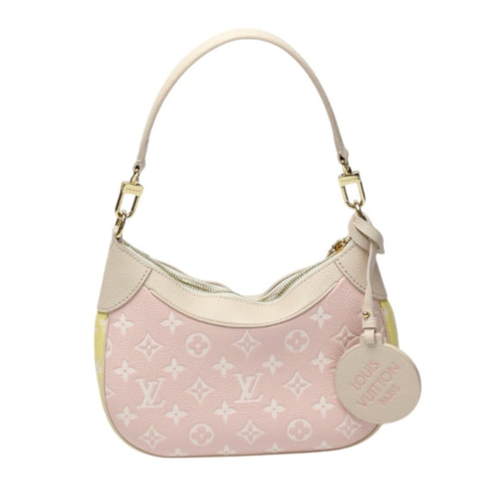 LOUIS VUITTON Pouch M46113 Monogram Empreinte , Leather pink Pochette Accessoires Ann Platt Bagatelle NM Women Used Authentic