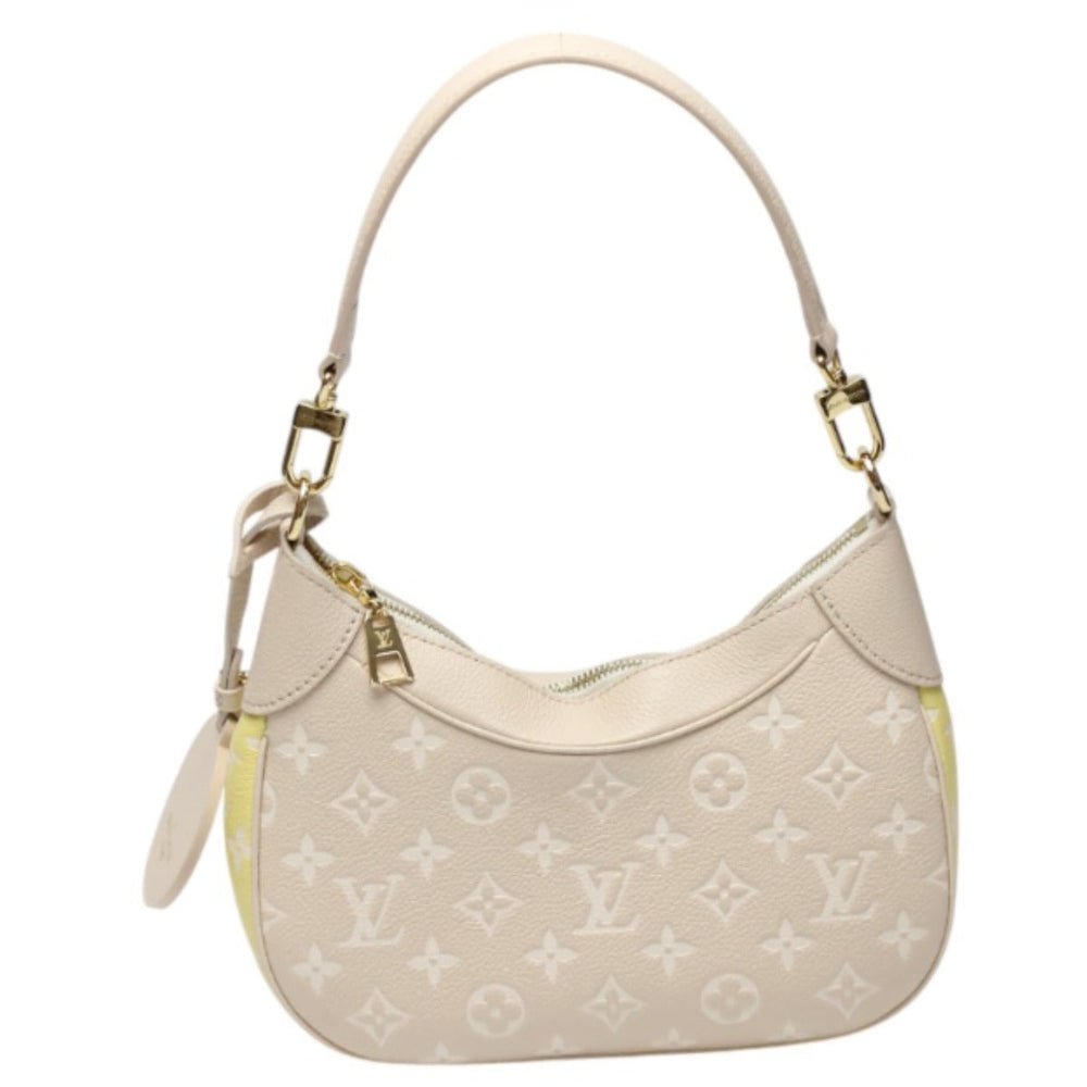 LOUIS VUITTON Pouch M46113 Monogram Empreinte , Leather pink Pochette Accessoires Ann Platt Bagatelle NM Women Used Authentic