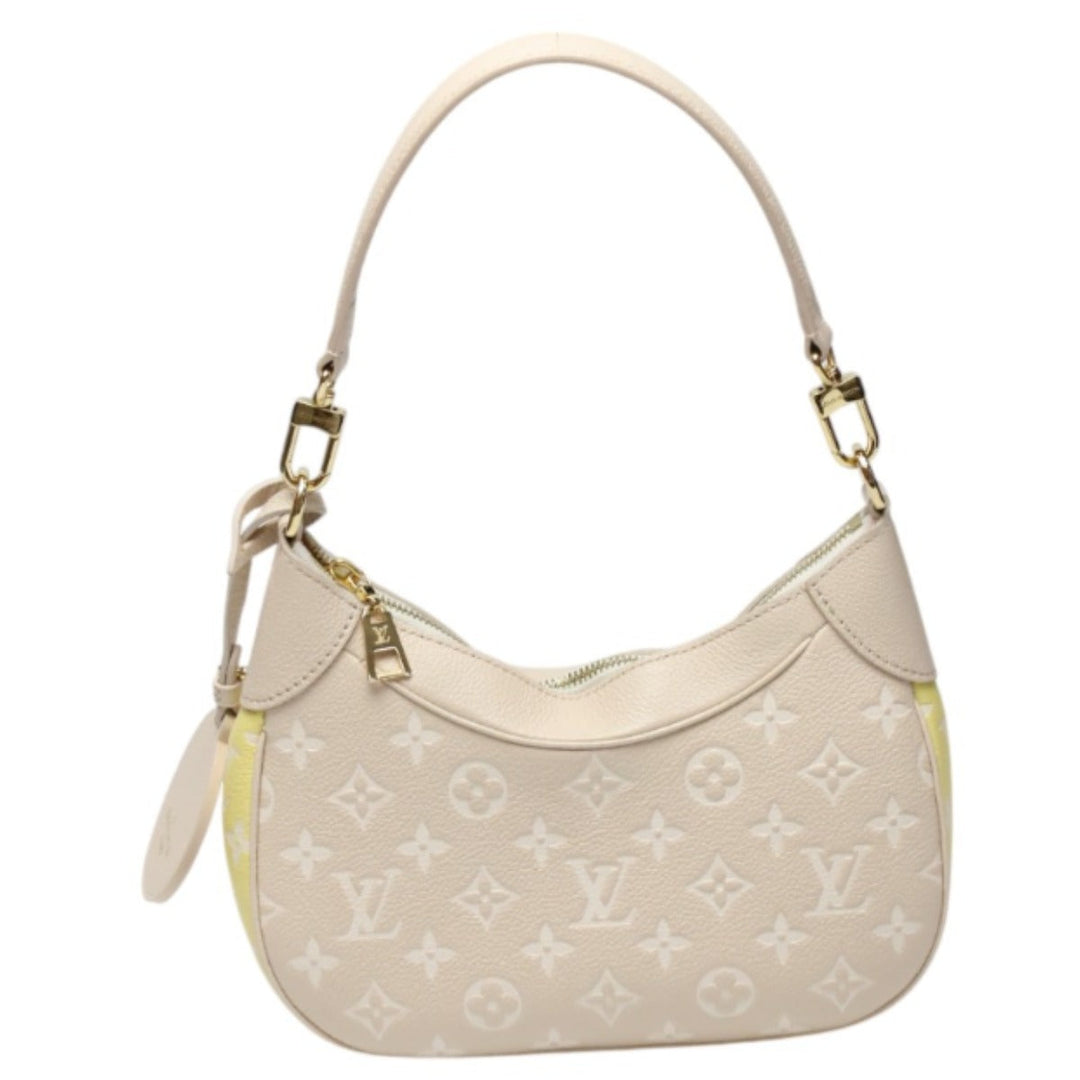 LOUIS VUITTON Pouch M46113 Monogram Empreinte , Leather pink Pochette Accessoires Ann Platt Bagatelle NM Women Used Authentic
