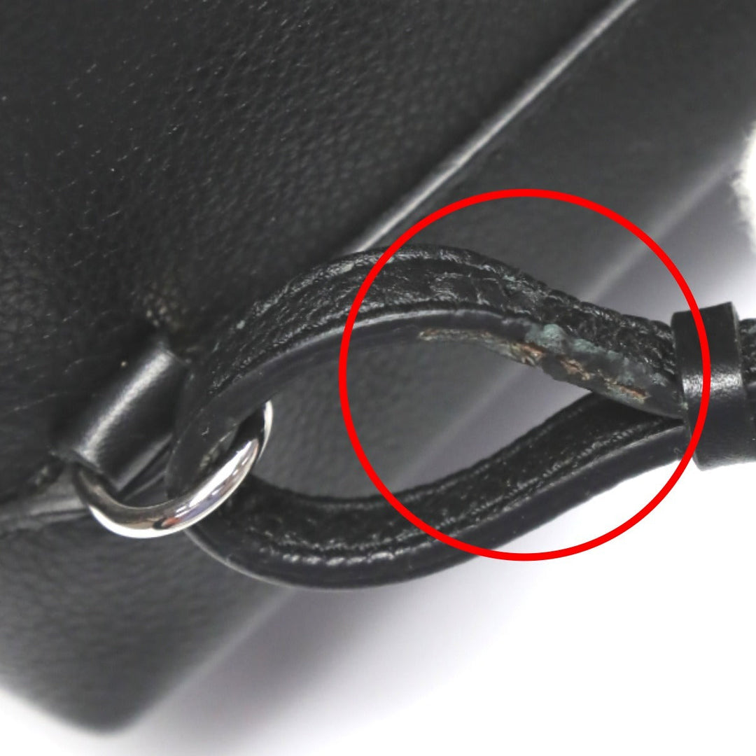 LOUIS VUITTON Backpack M54573 leather Noir Lock Me Bag Taurillon Clemence bag mini Women Used Authentic