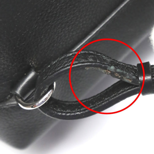 LOUIS VUITTON Backpack M54573 leather Noir Lock Me Bag Taurillon Clemence bag mini Women Used Authentic