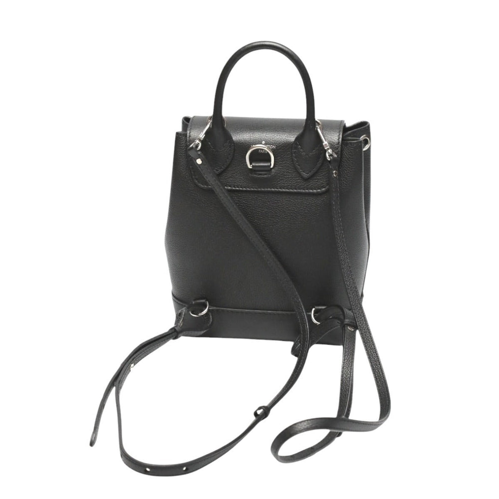 LOUIS VUITTON Backpack M54573 leather Noir Lock Me Bag Taurillon Clemence bag mini Women Used Authentic