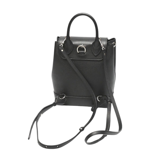LOUIS VUITTON Backpack M54573 leather Noir Lock Me Bag Taurillon Clemence bag mini Women Used Authentic
