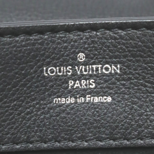 LOUIS VUITTON Backpack M54573 leather Noir Lock Me Bag Taurillon Clemence bag mini Women Used Authentic