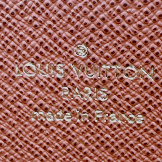LOUIS VUITTON Long Wallet Purse M42616 Monogram canvas Brown Zip Around Monogram Zippy wallet Women(Unisex) Used Authentic