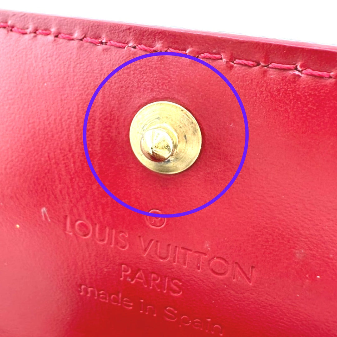 LOUIS VUITTON Key case Key holder  M91976 Monogram Vernis Pomdamul 4-key case Key holder Vernis Multicles4 Women Used Authentic