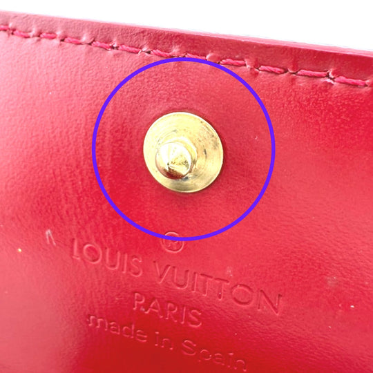 LOUIS VUITTON Key case Key holder  M91976 Monogram Vernis Pomdamul 4-key case Key holder Vernis Multicles4 Women Used Authentic