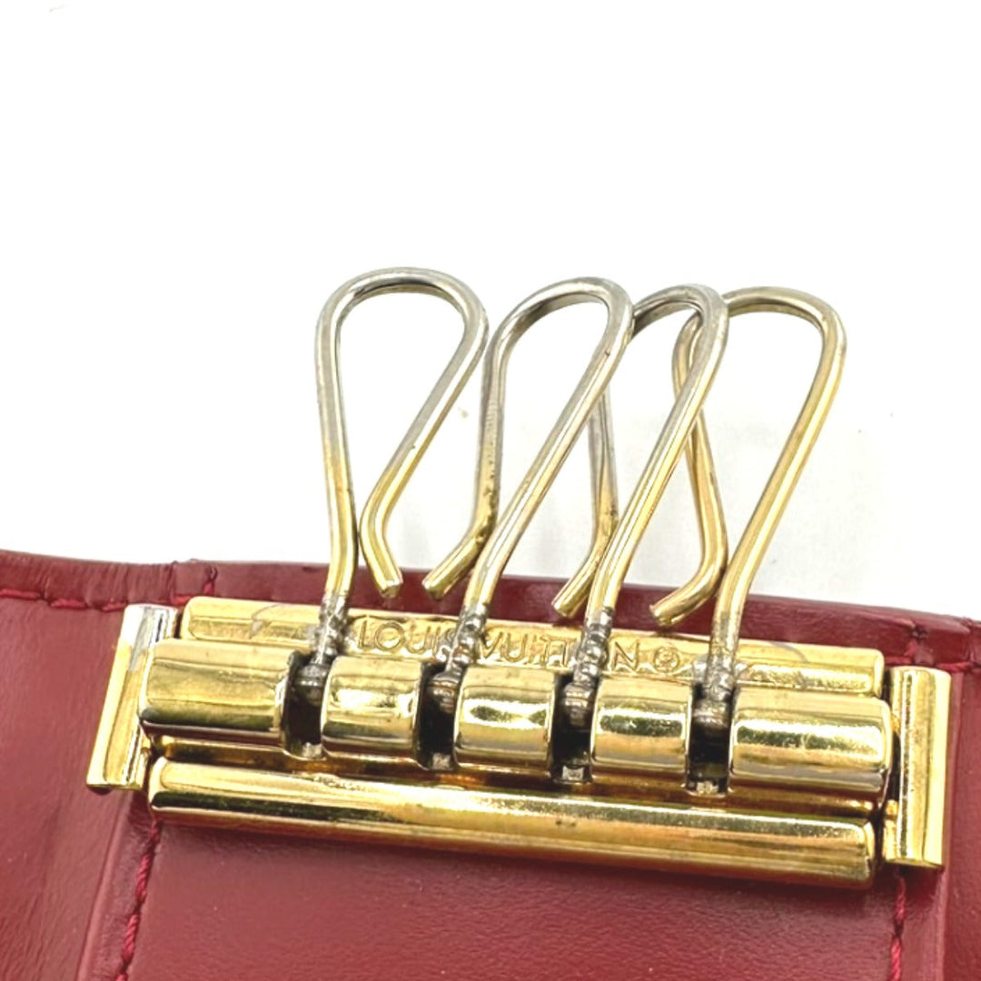 LOUIS VUITTON Key case Key holder  M91976 Monogram Vernis Pomdamul 4-key case Key holder Vernis Multicles4 Women Used Authentic