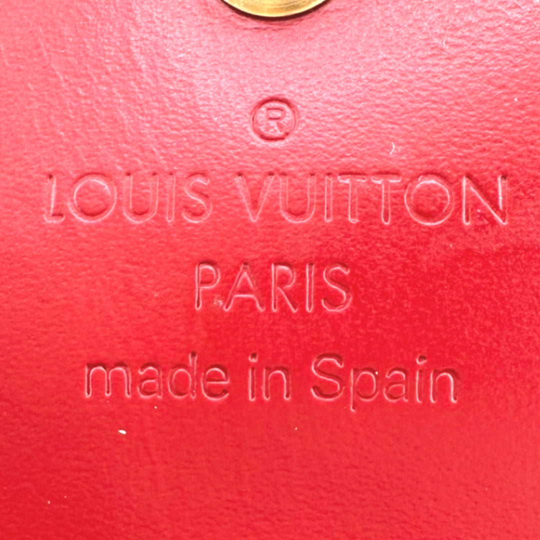 LOUIS VUITTON Key case Key holder  M91976 Monogram Vernis Pomdamul 4-key case Key holder Vernis Multicles4 Women Used Authentic