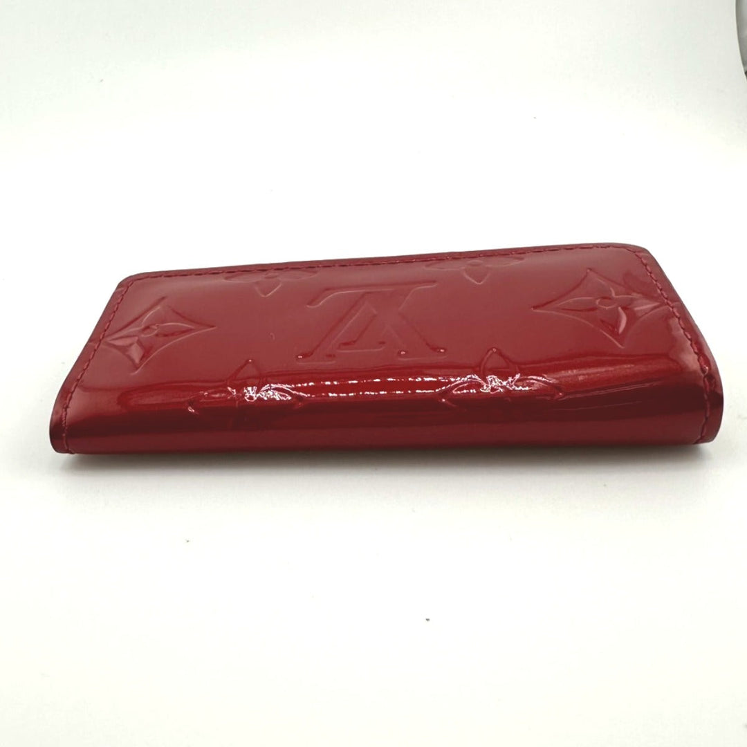 LOUIS VUITTON Key case Key holder  M91976 Monogram Vernis Pomdamul 4-key case Key holder Vernis Multicles4 Women Used Authentic