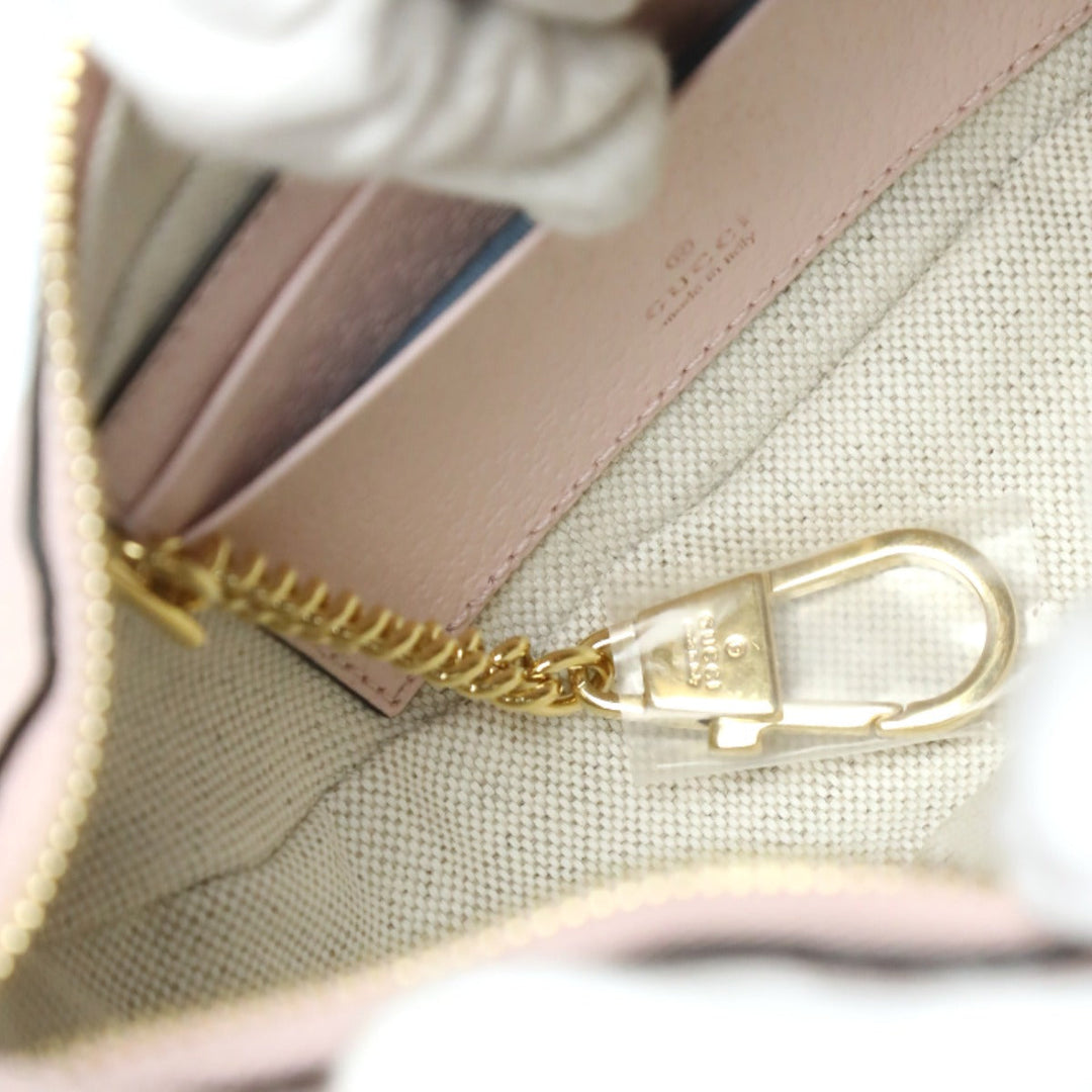 GUCCI Handbag 658551 GG canvas pink one belt Ophidia Jumbo GG Mini bag Women Used Authentic