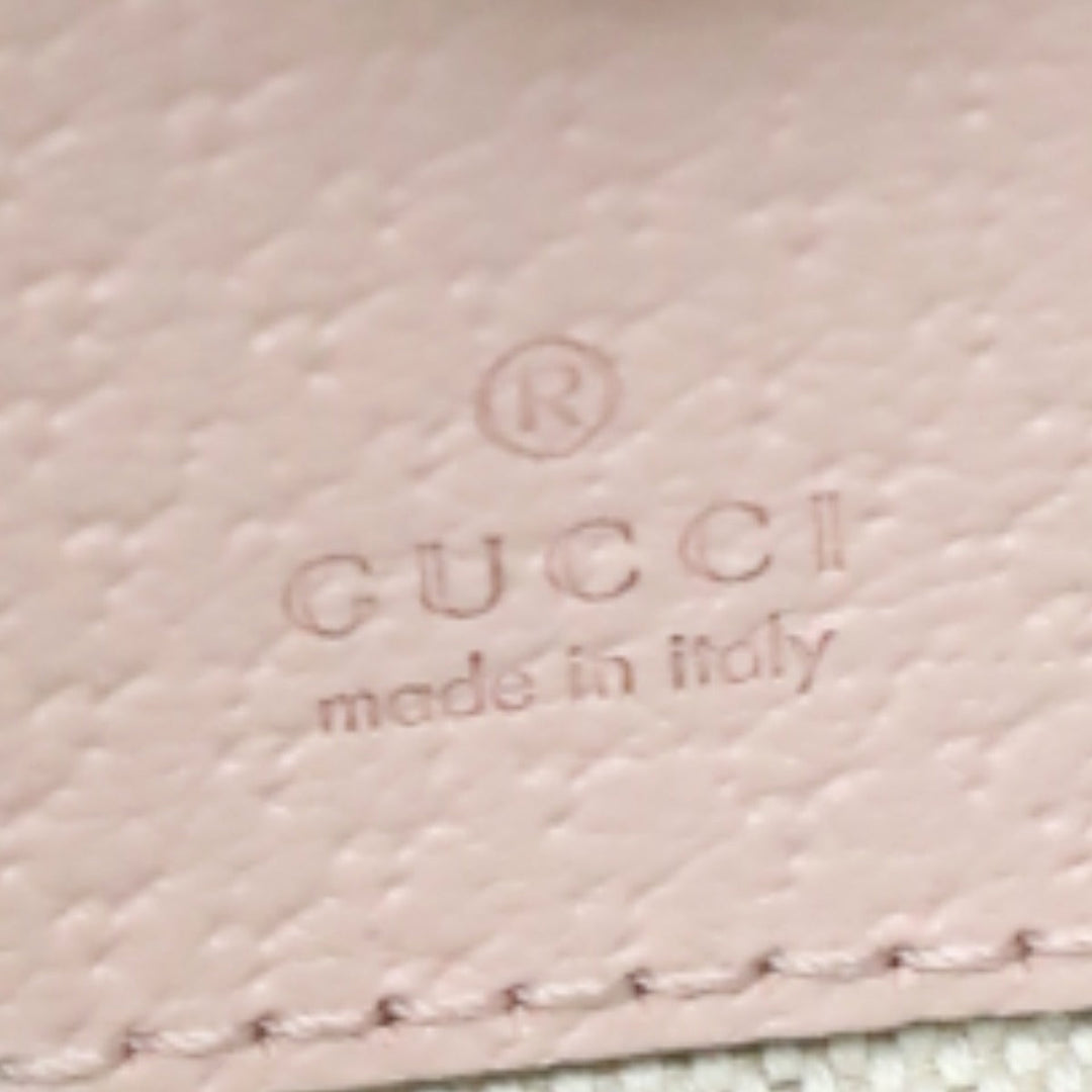 GUCCI Handbag 658551 GG canvas pink one belt Ophidia Jumbo GG Mini bag Women Used Authentic