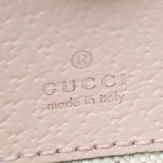 GUCCI Handbag 658551 GG canvas pink one belt Ophidia Jumbo GG Mini bag Women Used Authentic